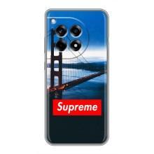 Чехол для OnePlus 12R с картинкой Supreme (AlphaPrint)