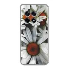 Чохол з ромашками на OnePlus 12R (Квіти Ромашки)