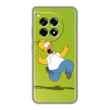 Чехол с Симпсонами для OnePlus 12R (VPrint) (Гомер Симпсон)