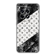 Чехол Стиль Louis Vuitton на OnePlus 12R (LV на белом)