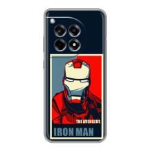 Чохол Супергерой Залізна Людина на OnePlus 12R (Art Iron man)