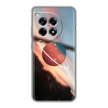Чохол (ТПУ) з планетами на OnePlus 12R (Сатурн)