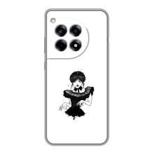 Чохли Венсдей на OnePlus 12R Уенсдей (AlphaPrint) (танець Венздей)