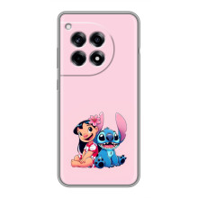 Чехол с принтом Стич на OnePlus 12R – Лило и Стич