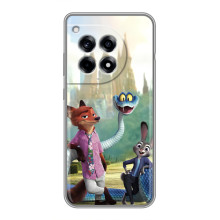 Чехол Зоотрополіс на OnePlus 12R – Ник Джуди и змея