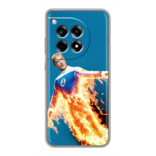 Чехол с принтом Фантастическая четверка для OnePlus 12R – Человек-Факел
