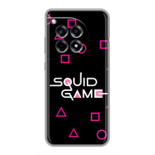 Чехол Гра в кальмара для OnePlus 12R – Логотип игры кальмара