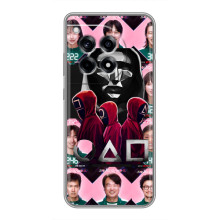 Чехол Гра в кальмара для OnePlus 12R – Персонажи игры кальмара