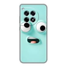 Силиконовые Чехлы (смешные стикеры) для OnePlus 12R – мордочка