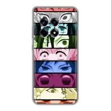 Силіконові чохлі з очіма Anime для Ванплас 12р (Очі Хашира)