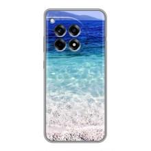 Силиконовый чехол с КАРТИНКАМИ лето для OnePlus 12R (AlphaPrint) (Море)