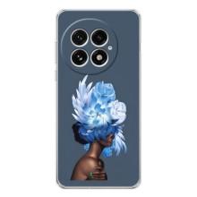 Чехлы (ART) Цветы на OnePlus 13 (VPrint) (Квіти на голові)