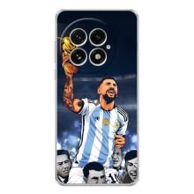 Чехлы для OnePlus 13 (Leo чемпион) (AlphaPrint) (Месси с кубком)