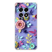 Чохли з квітами для OnePlus 13 (VPrint) (Дизайн квітів)