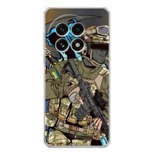 Чехлы с картинкой ЗСУ для OnePlus 13 (AlphaPrint) (Воин ВСУ)