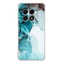 Чохол для ВанПлас 13 - з принтом (Дизайнерські) (AlphaPrint) (Бірюзовий мрамор)