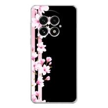 Чохол для ВанПлас 13 - з принтом (Дизайнерські) (AlphaPrint) (Квіточки)