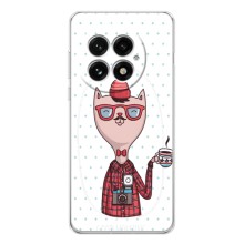 Чохол на тематику: Коти для OnePlus 13 – Кіт аристократ