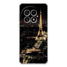 Чехол Эйфелева Башня для OnePlus 13 - (AlphaPrint) – Ночной Париж
