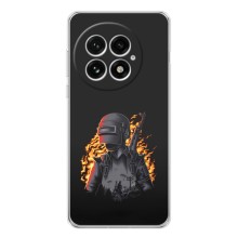 Чохол з картинкою "Герой Pubg" на OnePlus 13 (В полум'ї)
