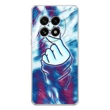 Чохол з принтом для OnePlus 13 (AlphaPrint - Знак сердечка)