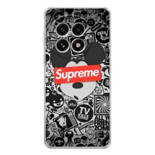 Чохол з Брендами одягу на ВанПлас 13 – Supreme Маус