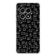 Чохол з принтом для OnePlus 13 (AlphaPrint) Модні коти