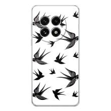 Чохол з пташками на OnePlus 13 (VPrint) (Ластівки)