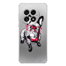 Чохол (ТПУ) Милі песики для OnePlus 13 (Бульдог в окулярах)