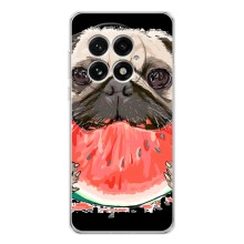 Чохол (ТПУ) Милі песики для OnePlus 13 (Смішний Мопс)