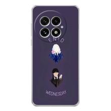 Чехлы Венсдей на OnePlus 13 Уэнсдей (AlphaPrint) (Уэнздей и подруга)