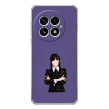 Чехлы Венсдей на OnePlus 13 Уэнсдей (AlphaPrint) (Уэнздей в черном)