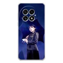 Чехлы Венсдей на OnePlus 13 Уэнсдей (AlphaPrint) (Уэнздей с зонтом)