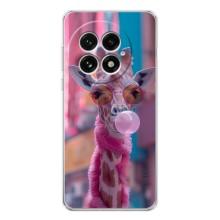 Чехол с принтом стильные животные для ВанПлас 13 (Стильный жирав)