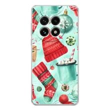 Новорічні Чохли для ВанПлас 13 (VPrint) (Одяг НР)