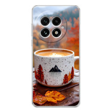 Чехол с уникальным дизайном «Осень с кофе» для OnePlus 13 – Кофе на природе