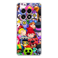 Силиконовый Чехол на OnePlus 13 с картинкой Brawl Stars (Персонажи)