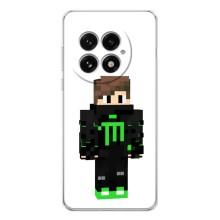Чохли для OnePlus 13 (Персонажі МайнКрафт) – Зелений хлопчик