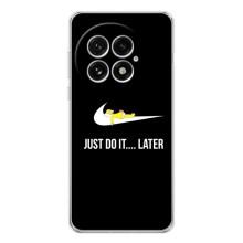 Силиконовый Чехол на OnePlus 13 с картинкой Nike – Later