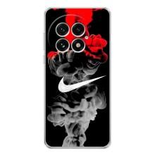 Силиконовый Чехол на OnePlus 13 с картинкой Nike – Nike дым