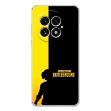 Чохол (TPU) з картинкою "Лого Пабг" на ВанПлас 13 – Battlegrounds