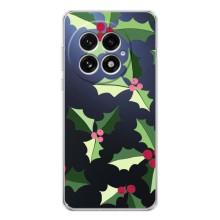 Зимні Чохли для ВанПлас 13 - прозорий фон (Різдвяний фон)