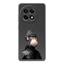 Чехлы с Обезьянами NFT для OnePlus 13R (AlphaPrint) – стильная обезьяна NFT