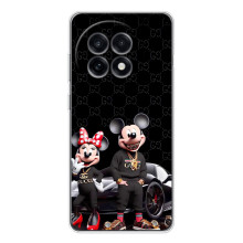 Чохол Disney Mouse OnePlus 13R (PREMIUMPrint) (Родина Маусів)