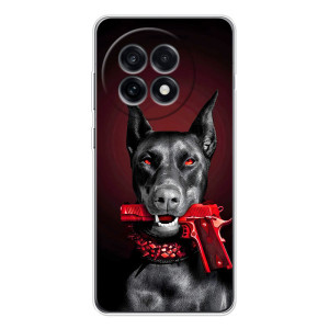 Чехол ДОБЕРМАН для OnePlus 13R (Доберман злой)