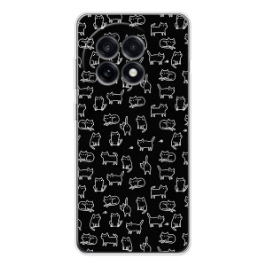 Чохол на тематику: Коти для OnePlus 13R – Котики на чорному
