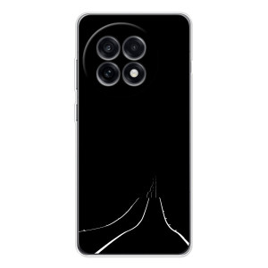 Чохол з картинками на чорному фоні для OnePlus 13R – Дорога