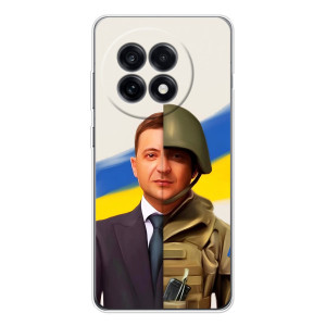 Чохол для OnePlus 13R (AlphaPrint - с принтом Зеленського)