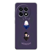 Чехлы Венсдей на OnePlus 13R Уэнсдей (AlphaPrint) (Уэнздей и подруга)