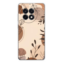 Чехол с цветочным принтом на 13Р (Коричневые цветы)